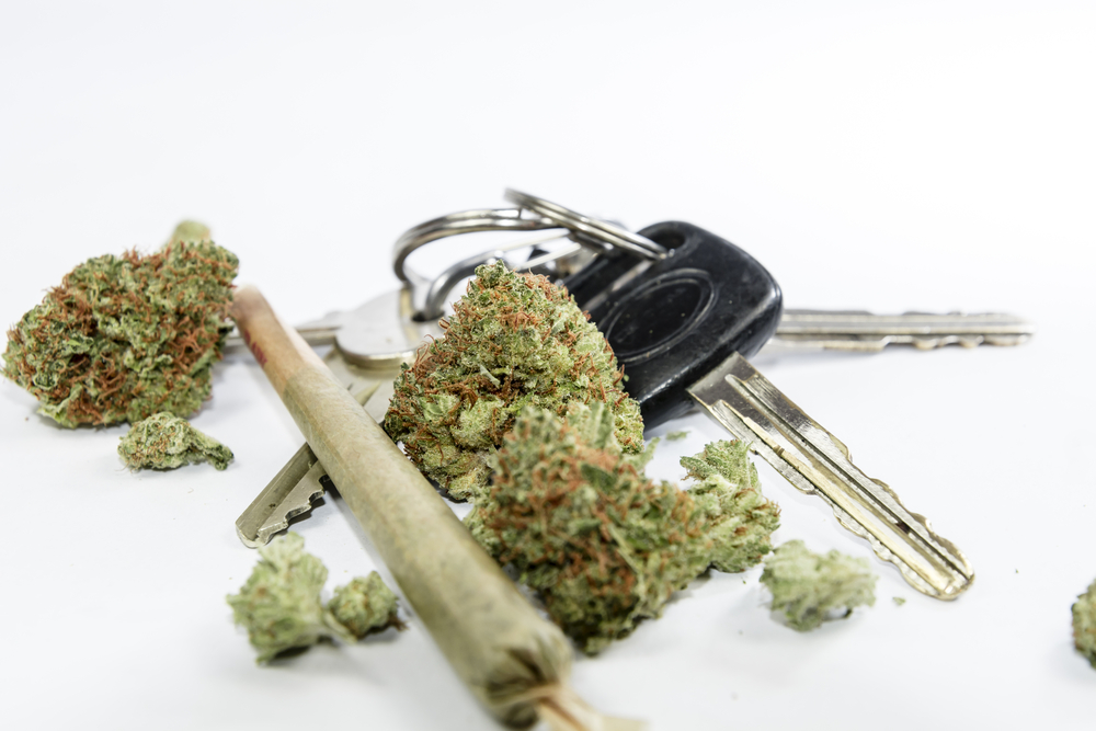 Dont-Drive-High-Car-Keys-and-Cannabis
