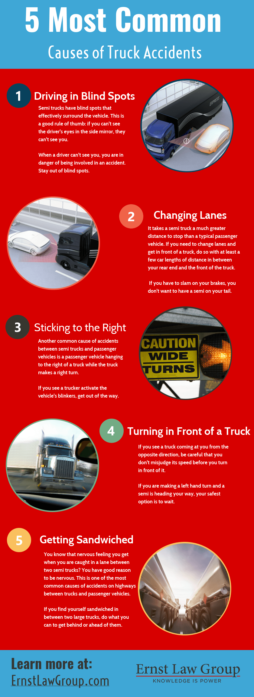 Ernst 5 Most Common Causes of Truck Accidents